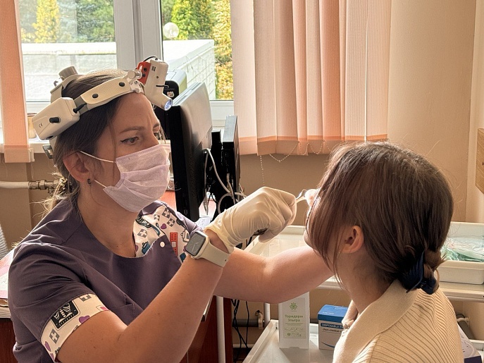 Более 170 детей осмотрели врачи детской областной больницы в день открытых дверей