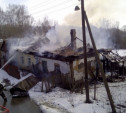 В Алексине дотла сгорел дом