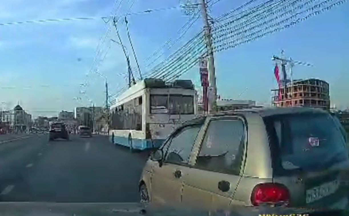 Водителю «неуступчивого» Daewoo Matiz выписали штраф