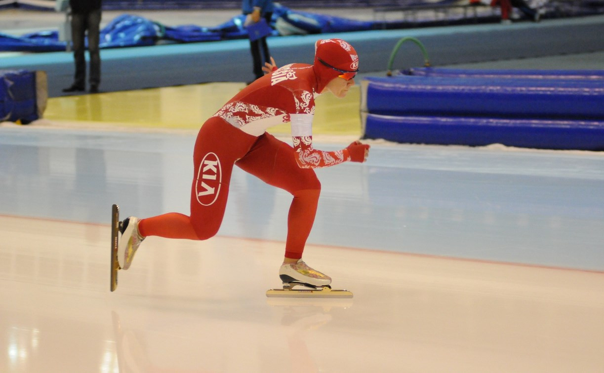 Тульские конькобежцы завоевали медали на Всероссийских стартах