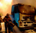 На улице Овражной ночью сгорел грузовик «Вольво»