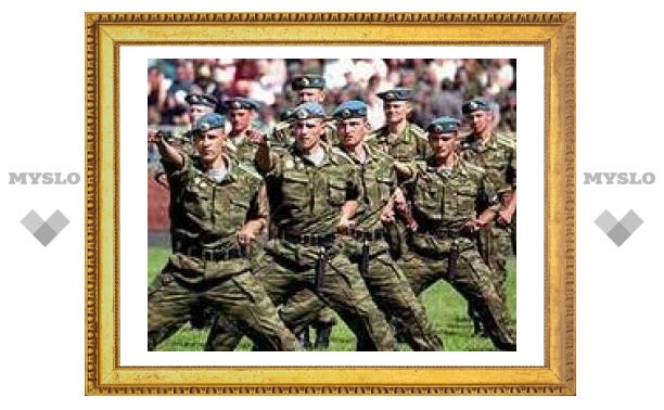 Тульские десантники уступили Внутренним войскам