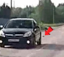 В Туле водителя возмутил мусор из окна другого авто