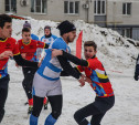 Тульский «Арсенал» принял участие в снежном регби