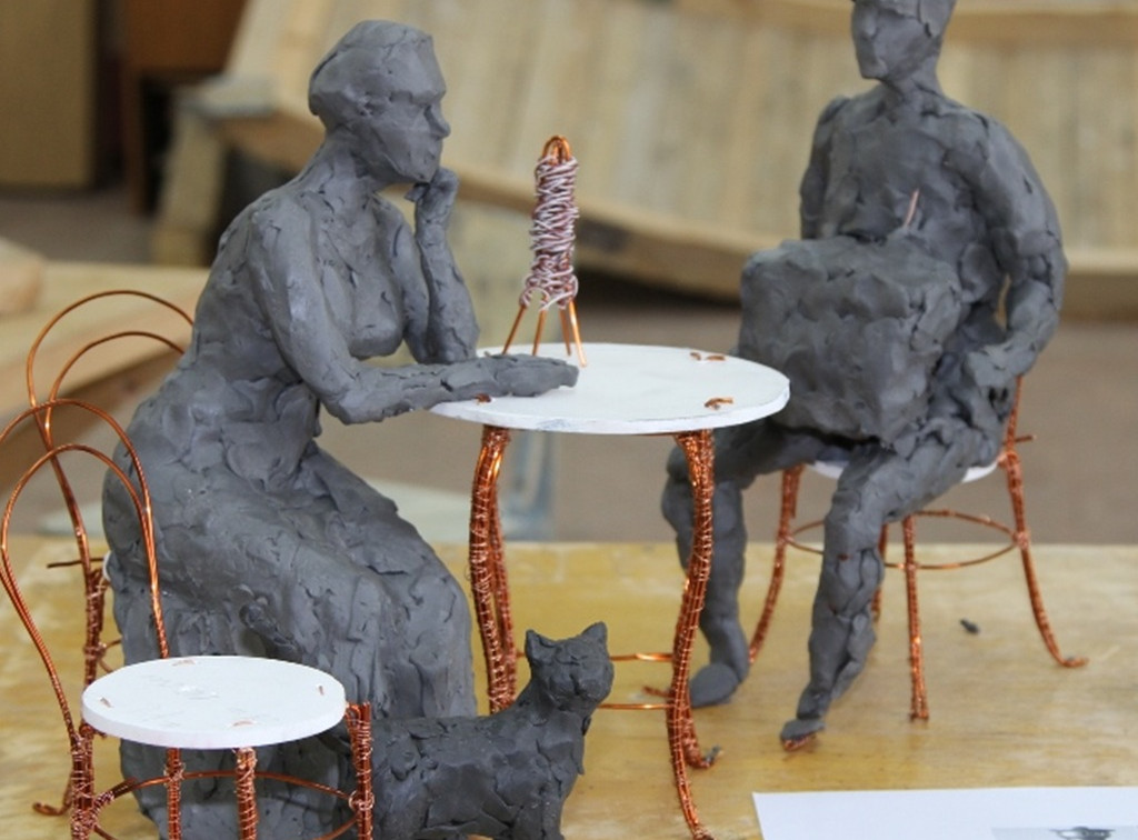 Скульптуру «Тульское чаепитие» представят тулякам на Дне города