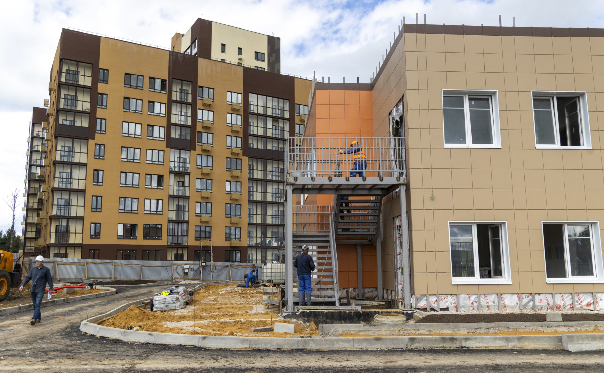 В Тульской области активно ведется строительство соцобъектов