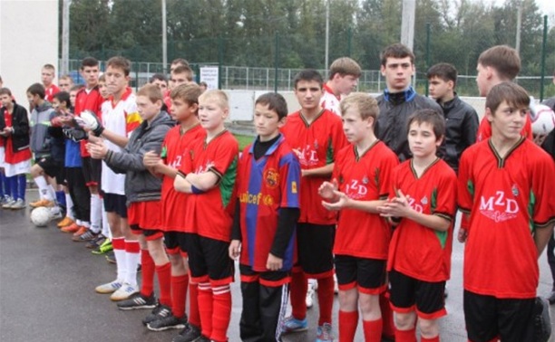 В Новомосковске выбрали лучших юных футболистов