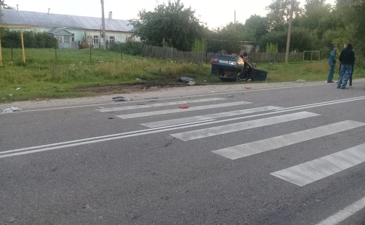 В Тульской области пьяный водитель устроил ДТП: пострадали двое детей