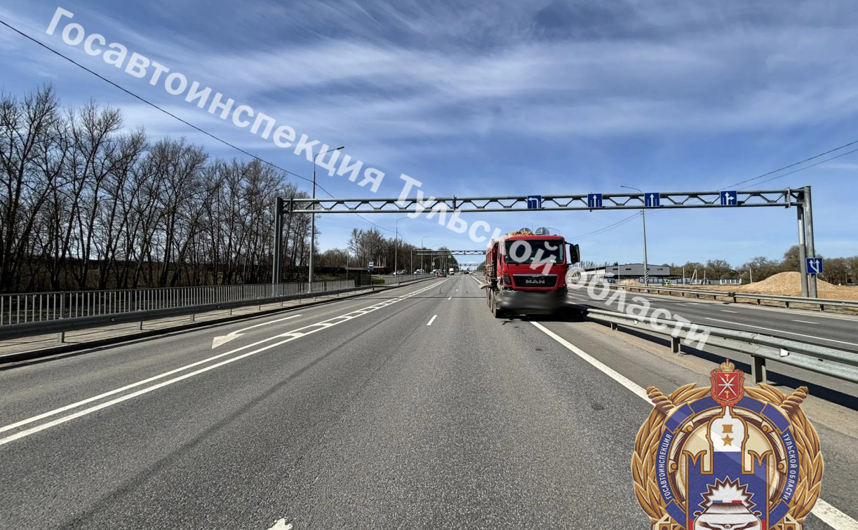 Массовое ДТП с фурой на трассе М-2 «Крым» под Тулой: пострадали четыре человека