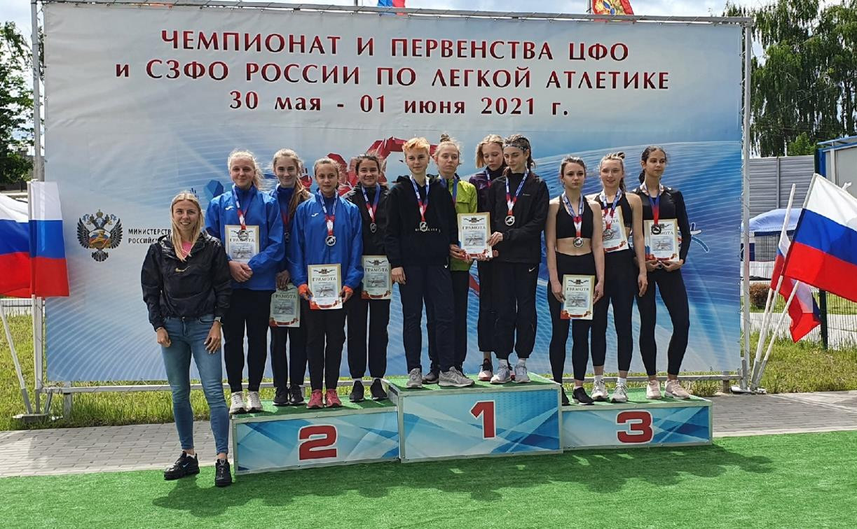 Сборная Тульской области по легкой атлетике поставила личный рекорд в общекомандном зачете