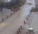 Еще один мост в Тульской области затопило из-за паводка