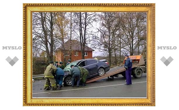 В аварии под Тулой погиб водитель