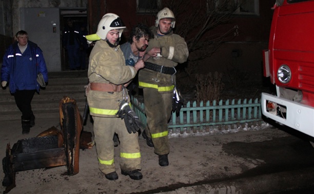 В Туле пожарные спасли двух человек