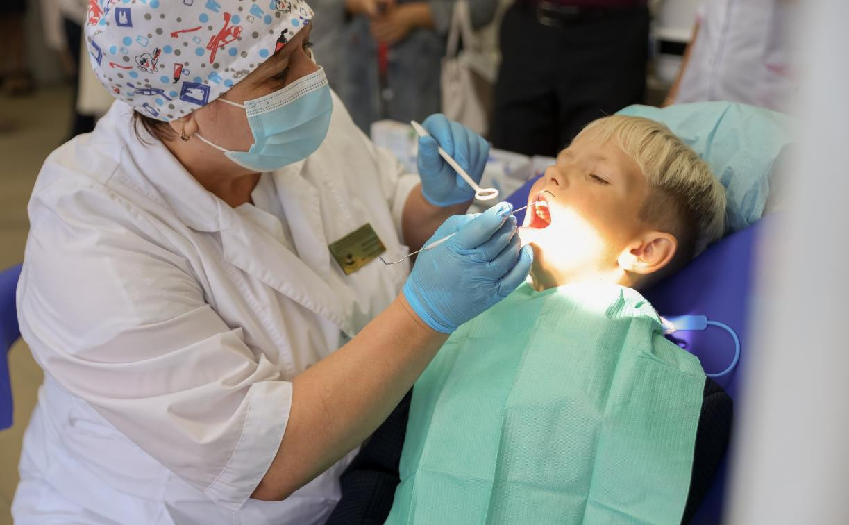В суворовской школе открыли стоматологический кабинет