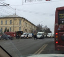 ДТП на пересечении проспекта Ленина и Пушкинской парализовало движение транспорта