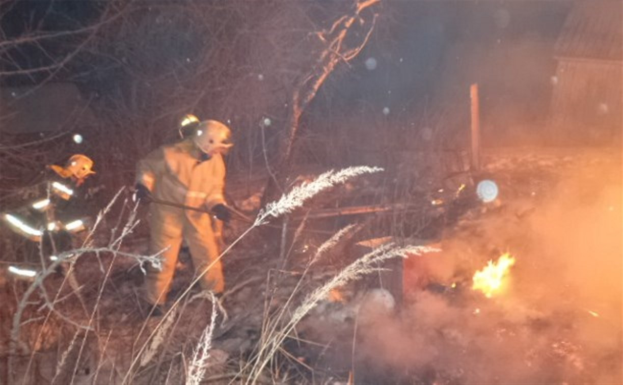 В Туле и Алексине на пожарах погибли три человека