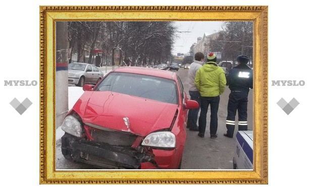 В центре Тулы в ДТП пострадал грудной ребенок