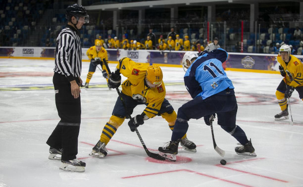 Кубок губернатора по хоккею: первый матч в Туле выиграл «Атлант»