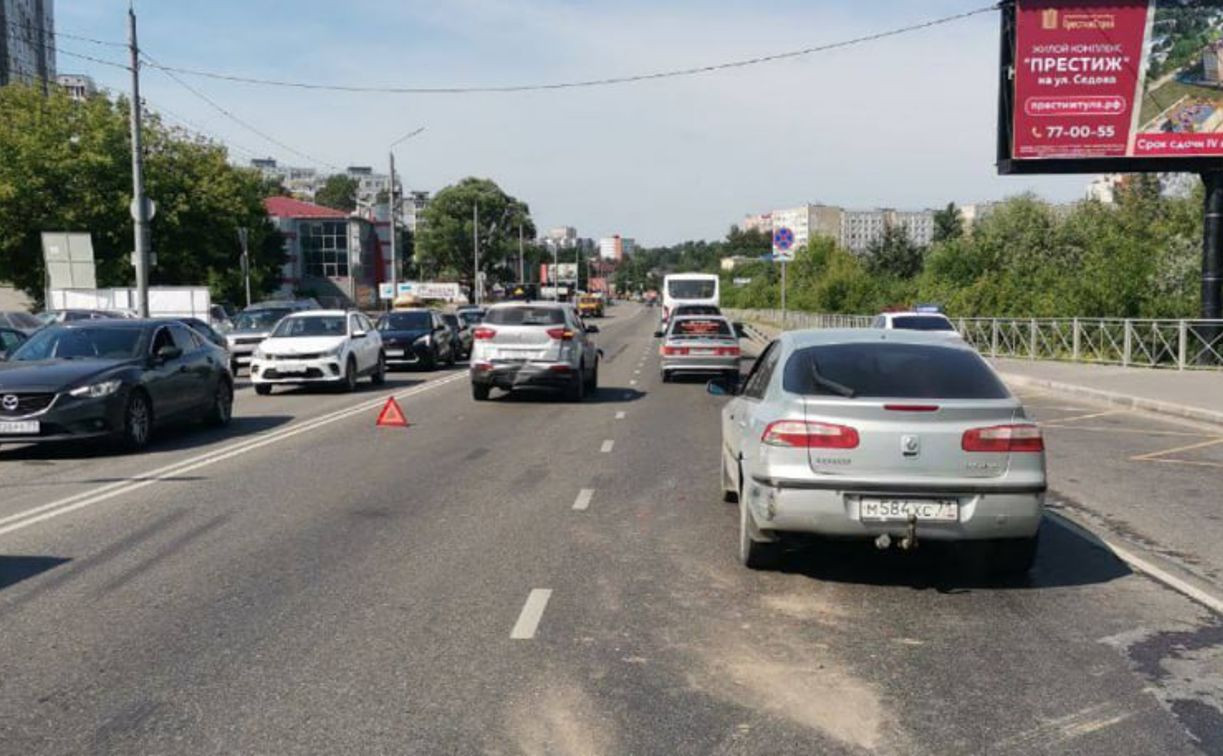 В аварии на ул. Рязанской пострадал ребенок