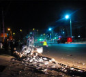Водитель «Мазды», ночью сбивший столб в центре Тулы, был пьян