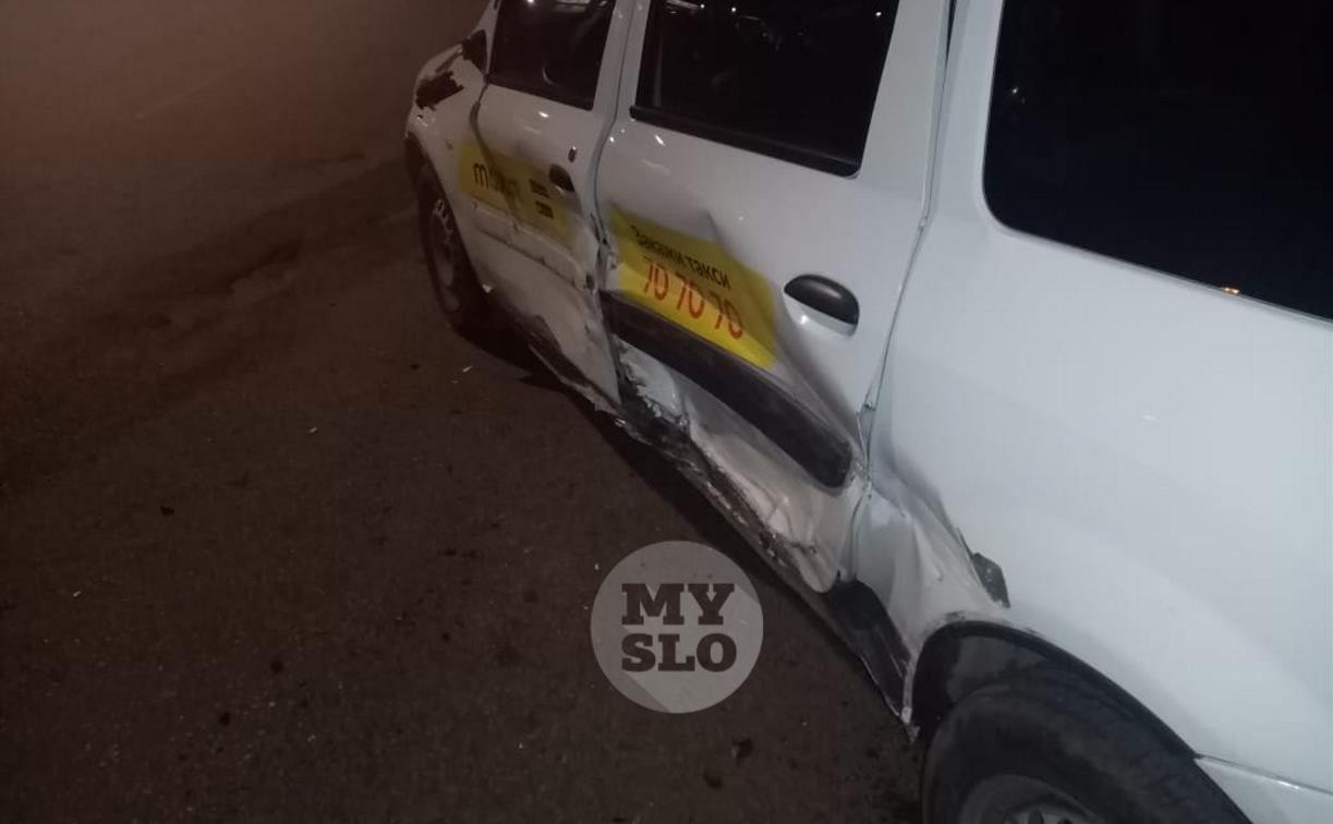 В ДТП на Одоевском шоссе пострадала пассажирка такси 