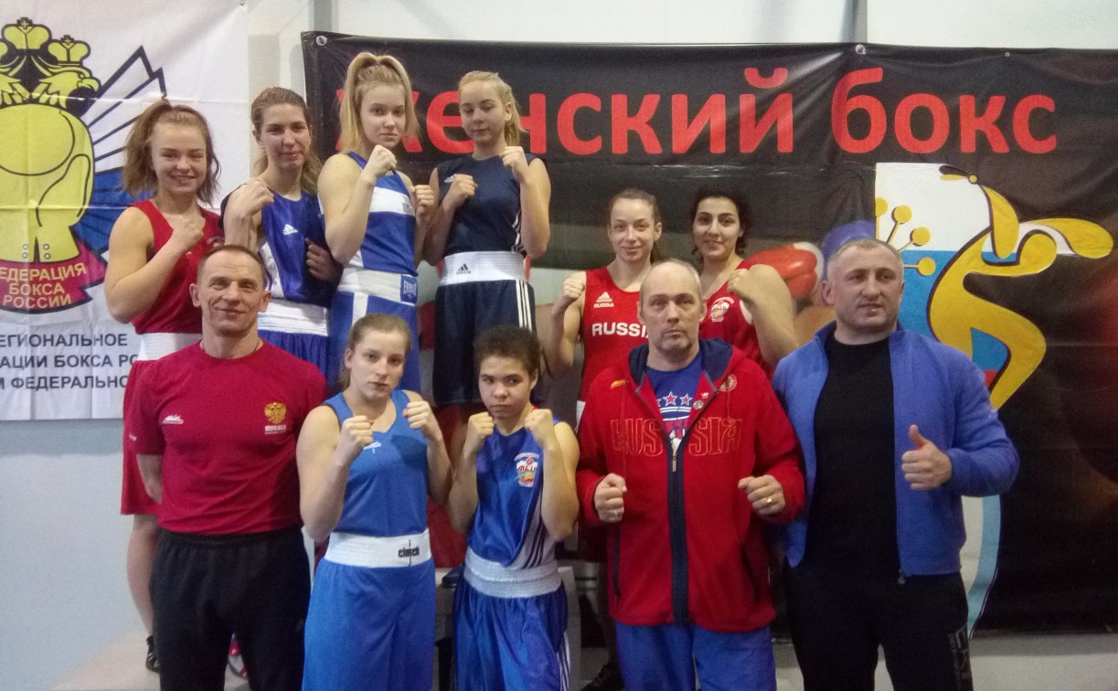 Тульские боксерши завоевали девять медалей в Красноармейске 
