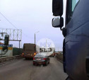 Из-за ДТП с фурой и автобусом «Арсенала» на Калужском шоссе образовалась пробка