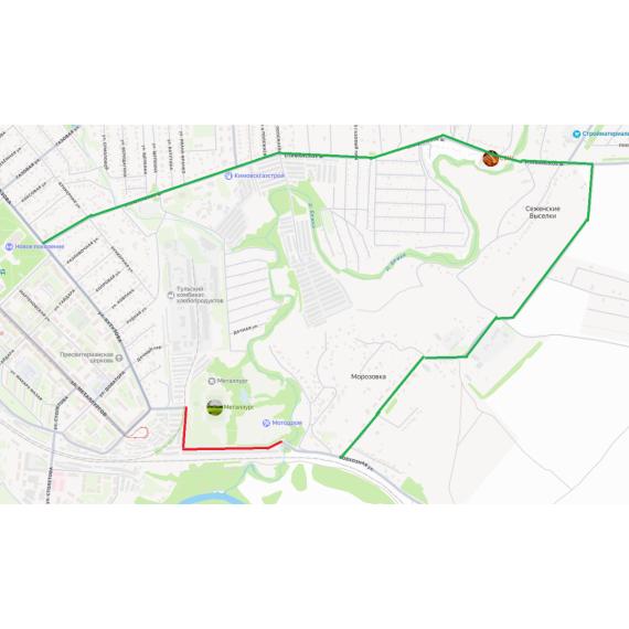 С 3 по 5 сентября в Туле возле стадиона «Металлург» ограничат движение транспорта