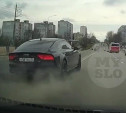 В Туле Audi устроили гонки на ул. Октябрьской