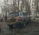 В Туле напротив Комсомольского парка произошло ДТП