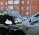 В результате ДТП в Алексине пострадали два пассажира микроавтобуса 