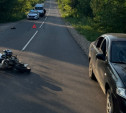 В Узловском районе 17-летний мотоциклист попал под колеса Nissan