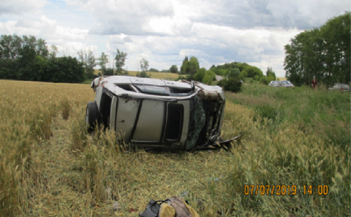 ДТП в Узловском районе: пострадали трое взрослых и двое детей