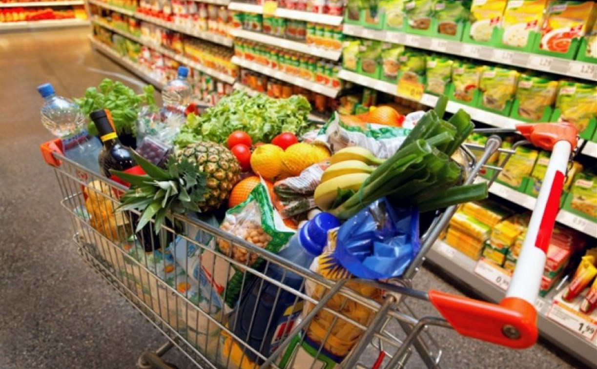 На Косой Горе цыганка украла из супермаркета тележку с продуктами