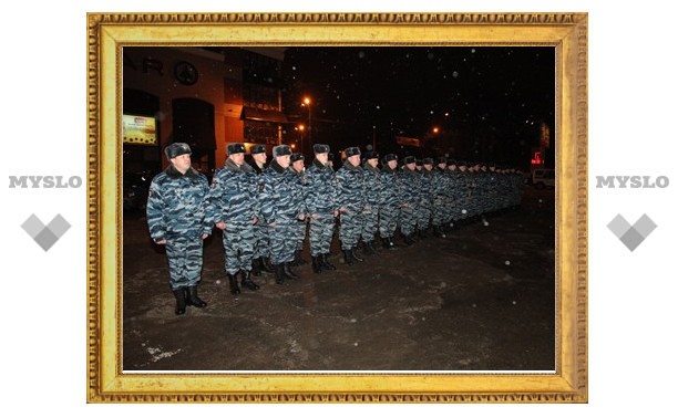 Тульские полицейские отправились в Чечню