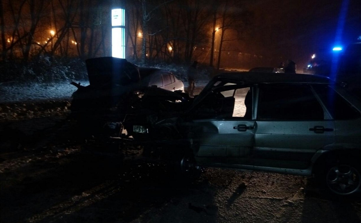 В аварии в Венёвском районе пострадали четыре человека