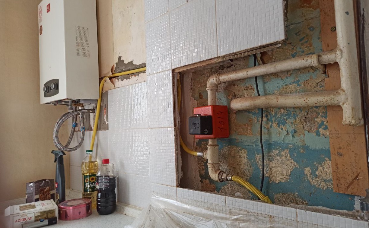 Из-за неправильной установки колонки туляк оставил два подъезда многоквартирного дома без газа