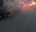 В Туле неизвестный водитель устроил ДТП с мотоциклом и скрылся