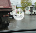 В ДТП с самосвалом и пассажирским автобусом в Туле обошлось без пострадавших 