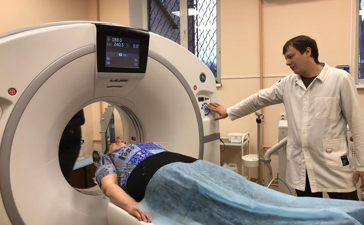 В Ваныкинской больнице установили новый томограф