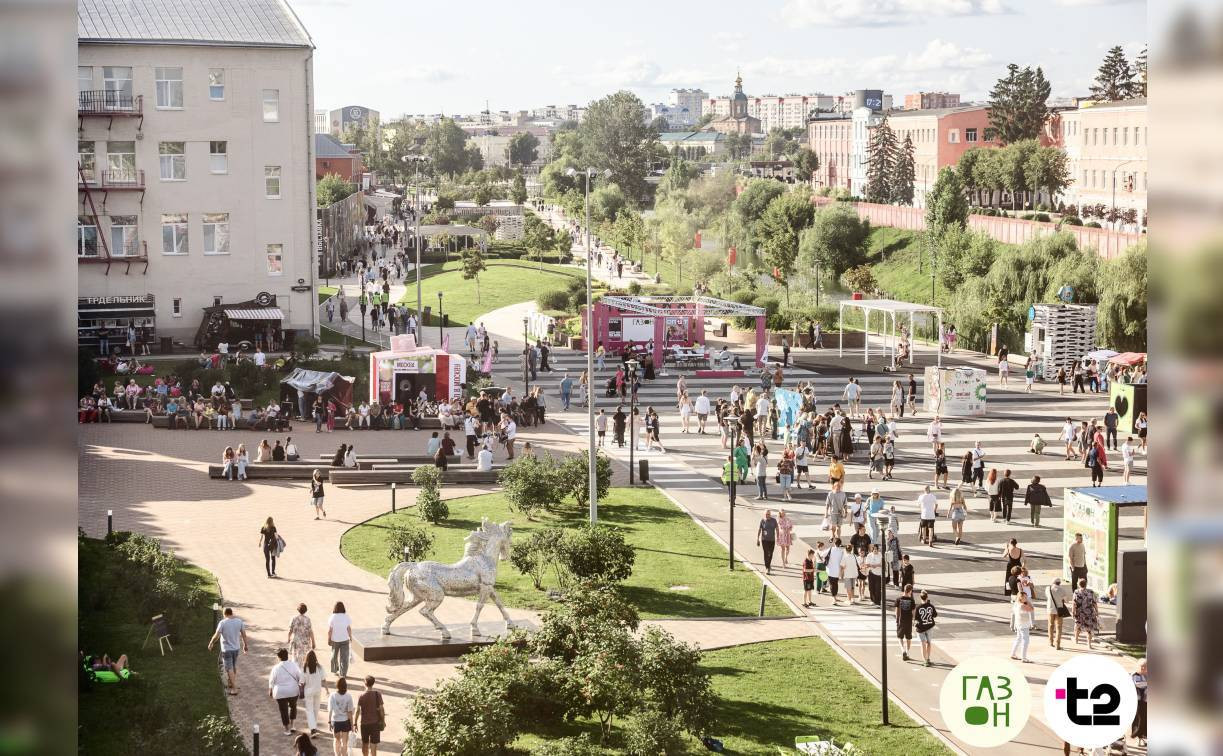 В пятницу туляки поставят технорекорд вместе с T2 на Казанской набережной