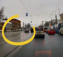 «Накажи автохама»: на ул. Советской в Туле заметили агрессивный VW
