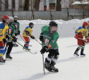 Юных туляков приглашают на бесплатные занятия дворовым хоккеем