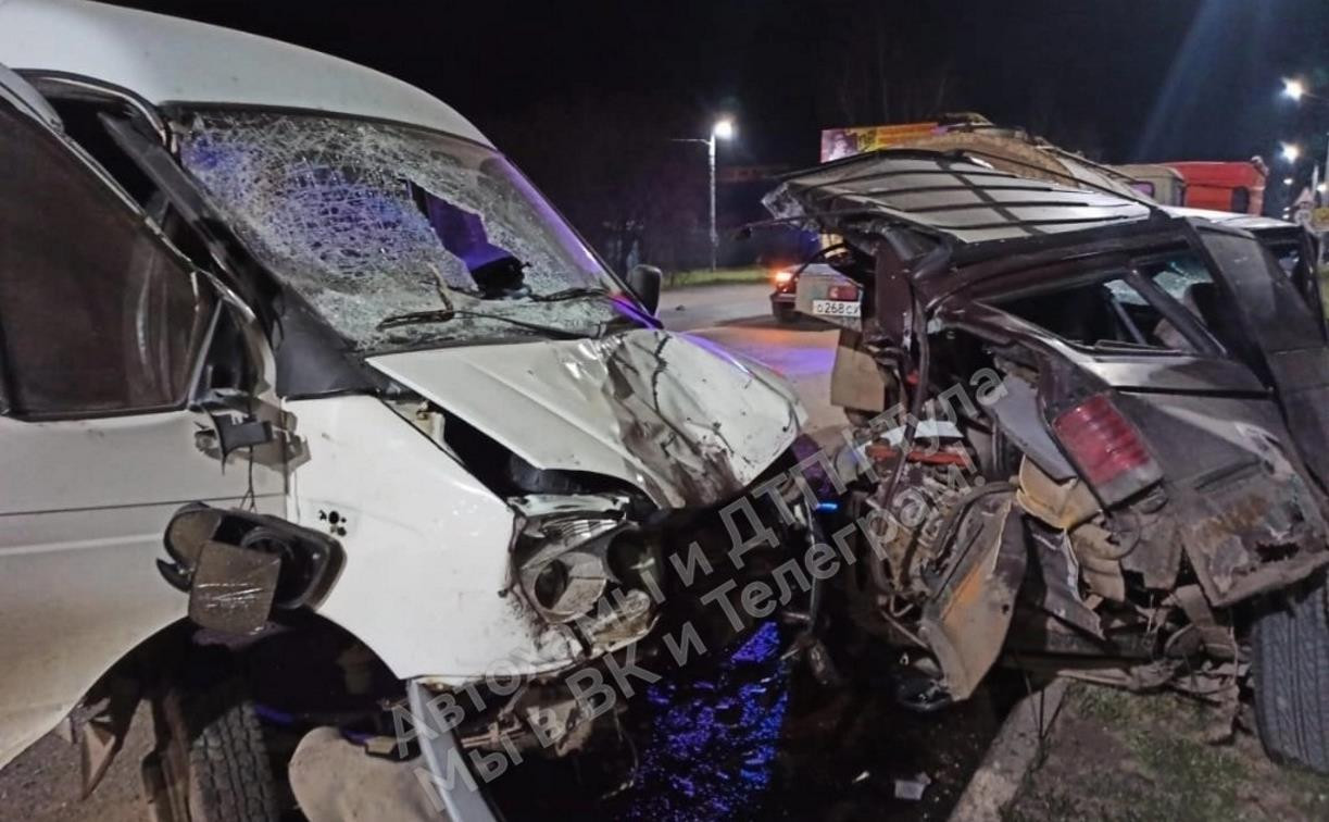 «Бесправный» водитель ГАЗели устроил жесткое двойное ДТП в Ефремове