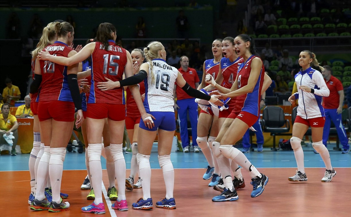 Сборная России по волейболу вышла в четвертьфинал олимпийского турнира