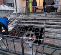 Тулячка провалилась под крыльцо в Заречье: глубина провала – более 2 метров 