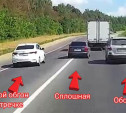 «Накажи автохама»: трио нарушителей засняли на дороге Тула-Новомосковск