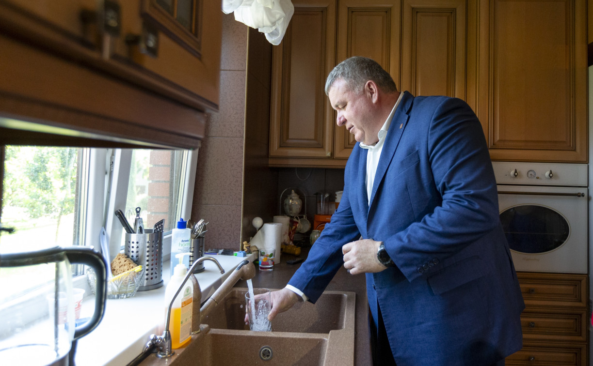 В поселок Ленинский пришла чистая вода