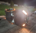 На Калужском шоссе пьяный бесправный водитель за рулем каршеринга устроил ДТП с «перевертышем»