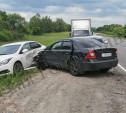 В столкновении двух авто в Ефремовском районе пострадал один человек